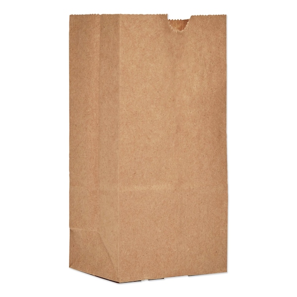 General Paper Bags, 30 lbs Cap., No 1, 3.5"w x 2.38"d x 6.88"h, Kraft, PK500 GK1-500 - main